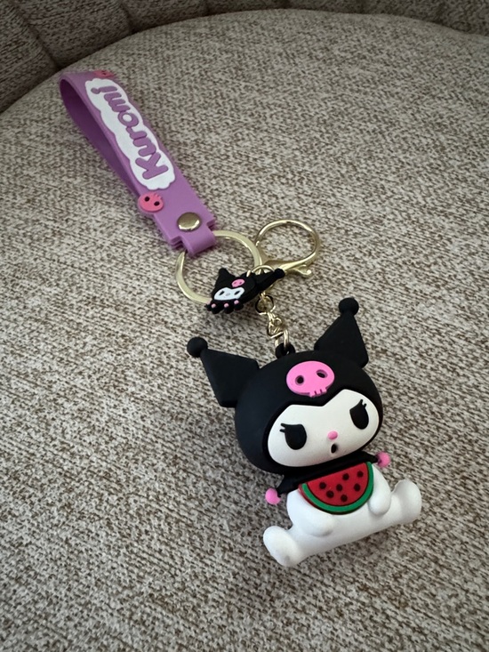 Jewelry - New Purple Kuromi Charactor Keychain